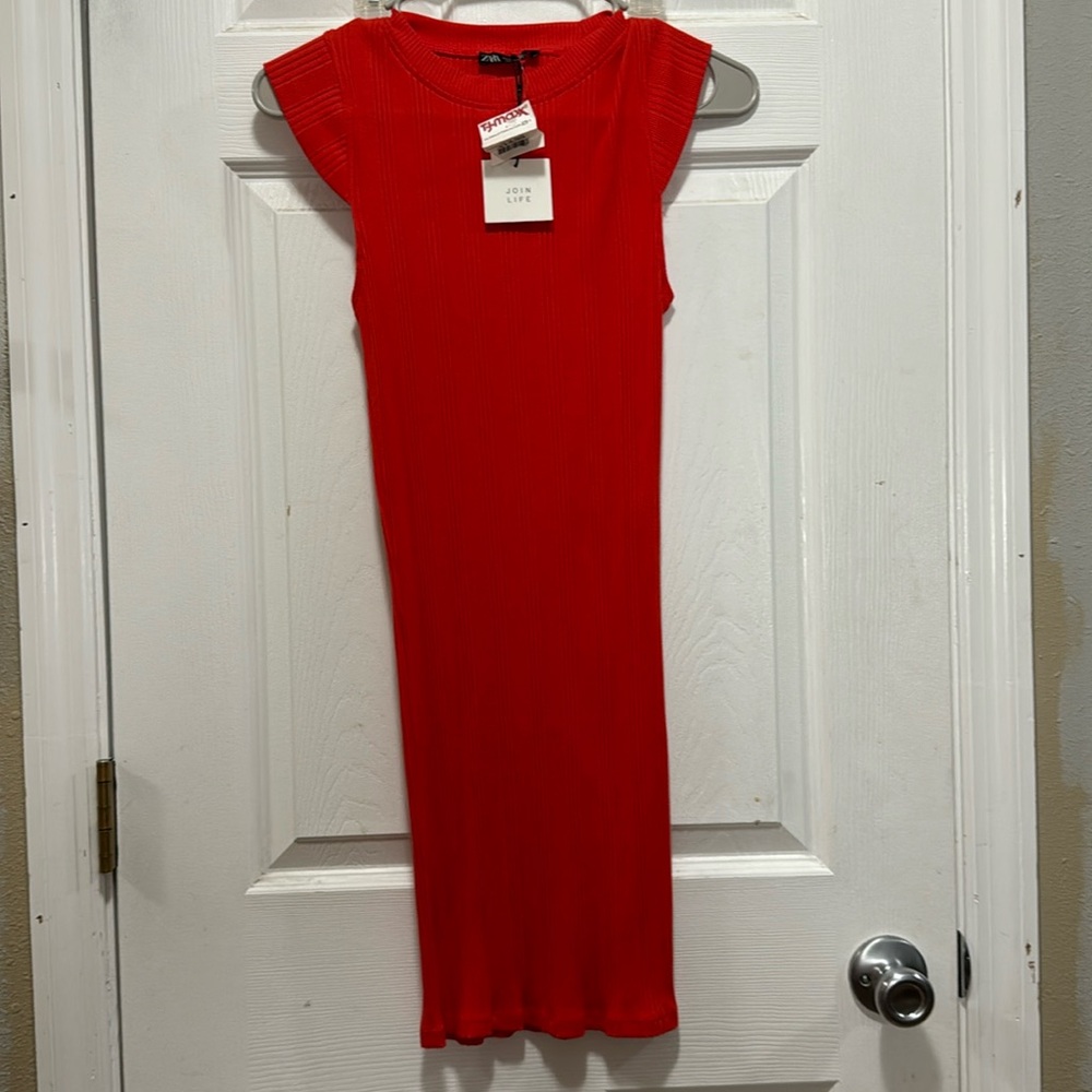 Zara orange XS dress